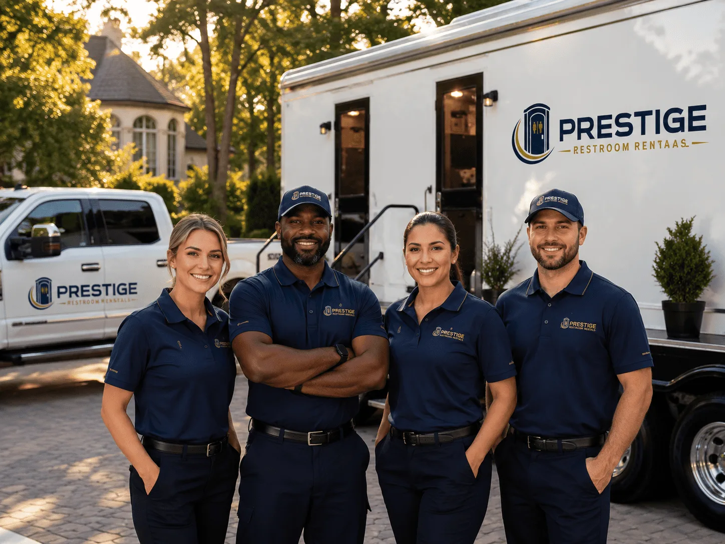Trusted Luxury Portable Restrooms company in Wilson, KS